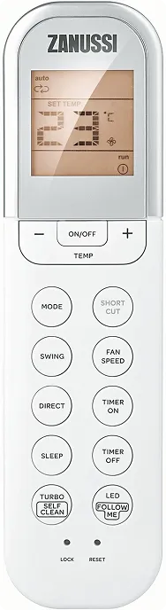 Кондиционер Zanussi Siena DC Inverter ZACS/I-09 HS/N1 (Инвертор)