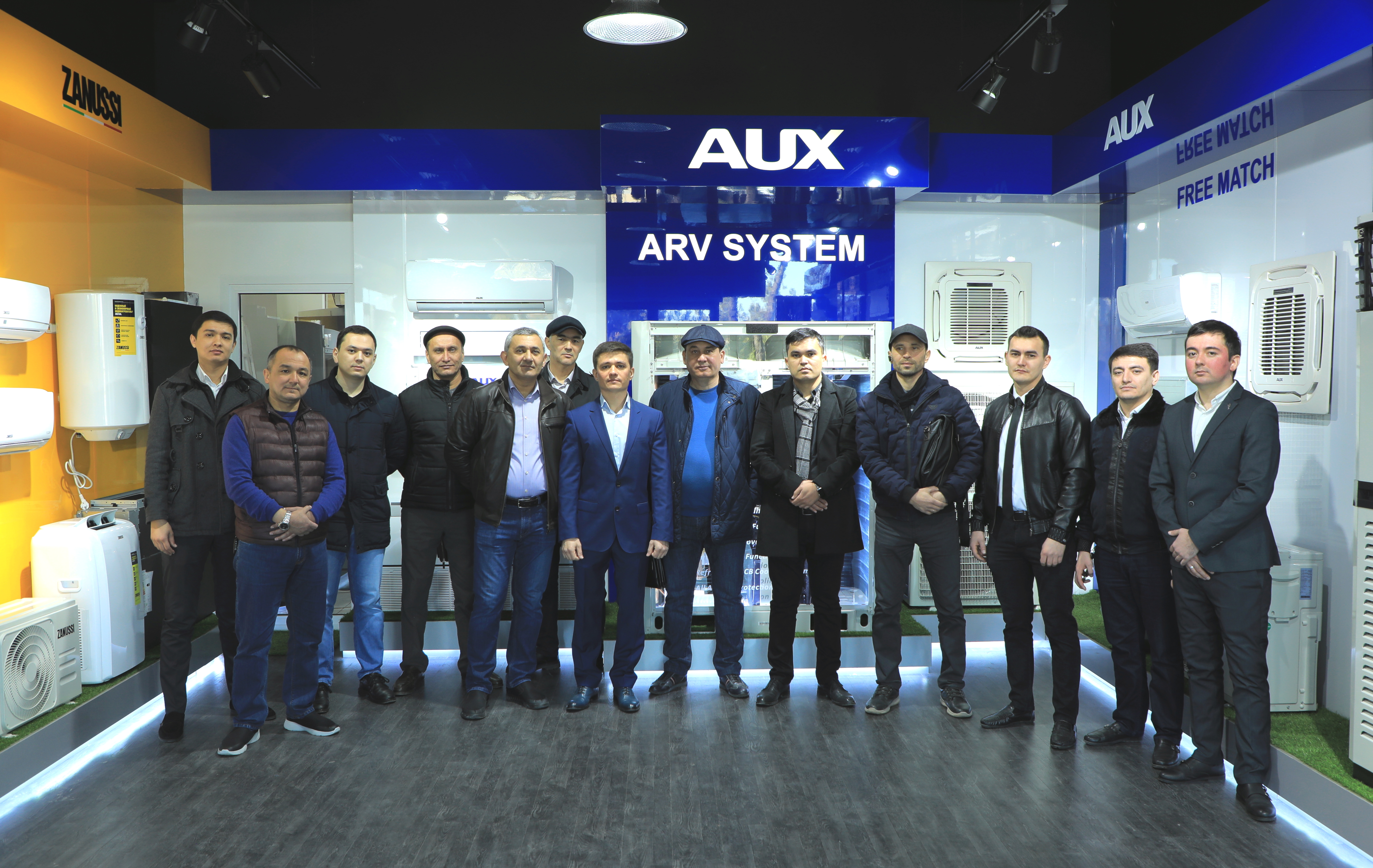 Oткрытие шоу-рума AUX Air Conditioner  в Ташкенте
